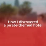 How I discovered a pirate-themed hotel